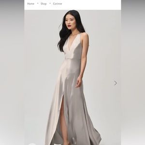 Jenny Yoo Bridesmaid Dress - Corinne size 4